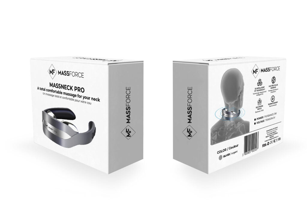 Massforce MASSNECK™ - Neck Massager With 1 Touch Control